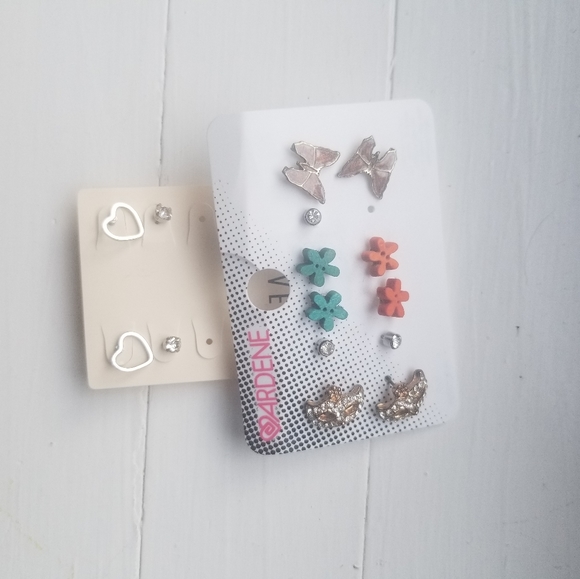 3for15 🐢Used 6 Unit Earrings Lot - Picture 2 of 5